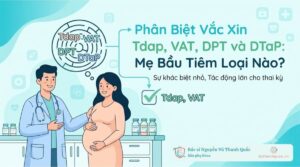 Bác sĩ tư vấn phân biệt vắc xin Tdap, VAT, DPT, DTaP giúp mẹ bầu lựa chọn đúng mũi tiêm an toàn cho thai kỳ