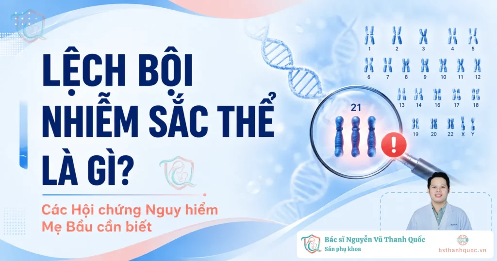 Banner lệch bội nhiễm sắc thể - BS Thanh Quốc - Sản phụ khoa